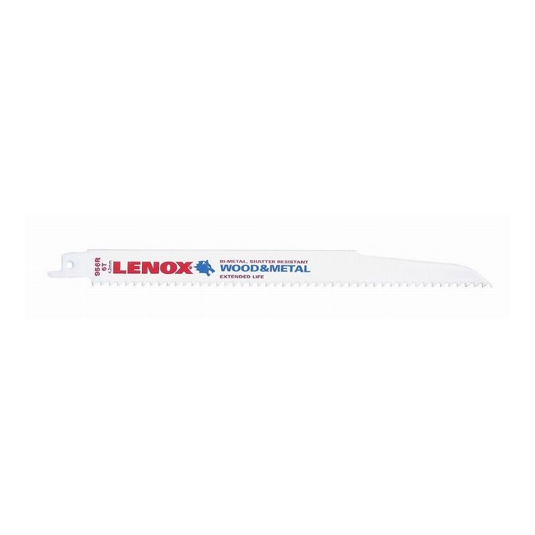 LENOX レノックス 5枚組 チューブケース入 バイメタルセーバーソーブレード 956R 225mmX6山 LXJP956R(代引不可)
