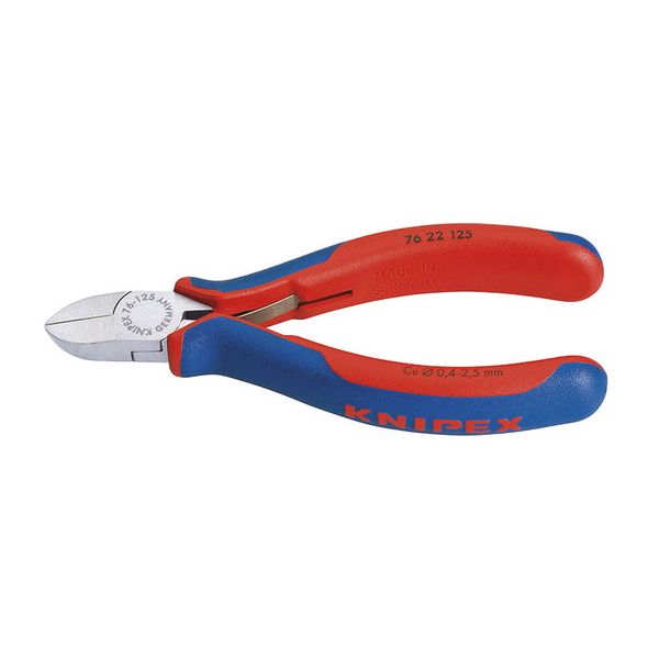KNIPEX(クニペックス) 7622-125 エレクトロニクスニッパー(代引不可)【送料無料】(代引不可)