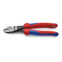 KNIPEX(クニペックス) 7422-200TBK 強力型斜ニッパー(硬線用) 落下【送料無料】(代引不可)