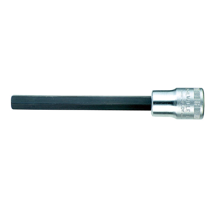 【商品詳細】●サイズ(mm)：5●全長(L1；mm)：180●軸長(L2；mm)：20●ソケット部外径(d；mm)：22●質量(g)：118●頑丈な圧入式の1/2”SQヘックスビットソケット。●ロングタイプ。【代引きについて】こちらの商品は、代引きでの出荷は受け付けておりません。【送料について】北海道、沖縄、離島は送料を頂きます。【配送について】お届け日時指定不可の商品となります。あらかじめご了承ください。