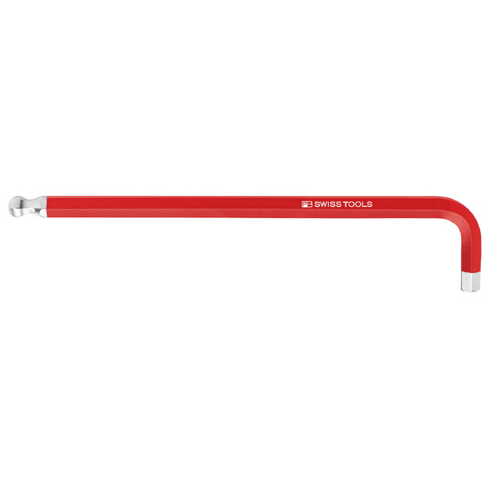 PB SWISS TOOLS PBスイス 212L-6RE ロングボールレインボーレンチ 赤色(J)(代引不可)