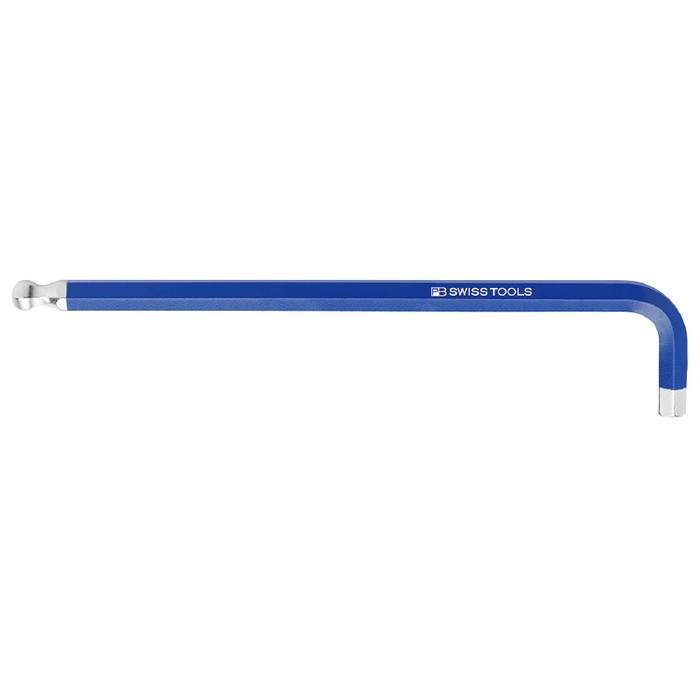 PB SWISS TOOLS PBスイス 212L-10BL ロングボールレインボーレンチ 青色(J)(代引不可)
