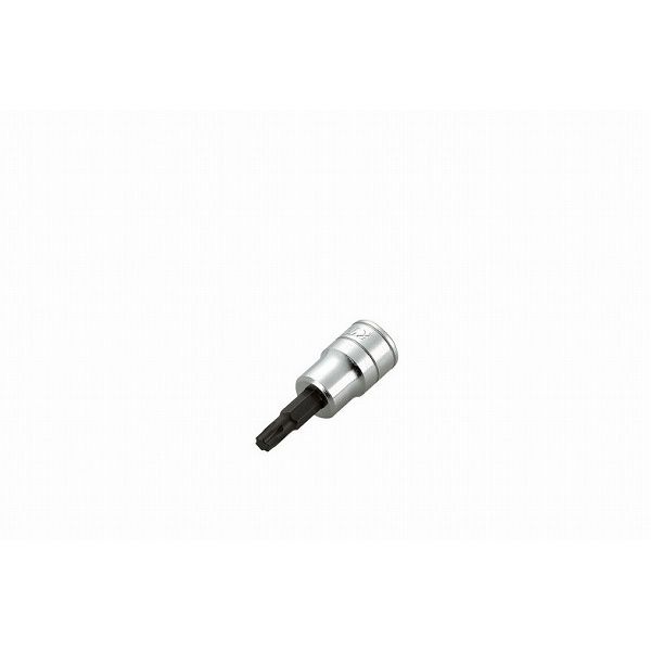【商品詳細】●差込角(sq.)：9.5●呼び：T40●ソケット部外径(D；mm)：18.5●全長(L；mm)：52●軸長(l；mm)：23●重量(g)：63●交換ビット品番：T-T40S●ビットの交換が可能です。●差込角9.5sq.のショートT型トルクスビットソケットです。【代引きについて】こちらの商品は、代引きでの出荷は受け付けておりません。【送料について】北海道、沖縄、離島は送料を頂きます。【配送について】お届け日時指定不可の商品となります。あらかじめご了承ください。