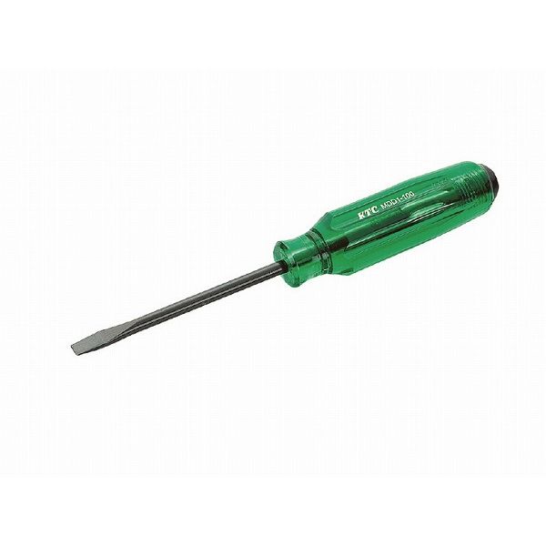 Hexagon Driver - KTC 京都機械工具 MDD1-100 樹脂柄ドライバ マイナス 貫通(代引不可)