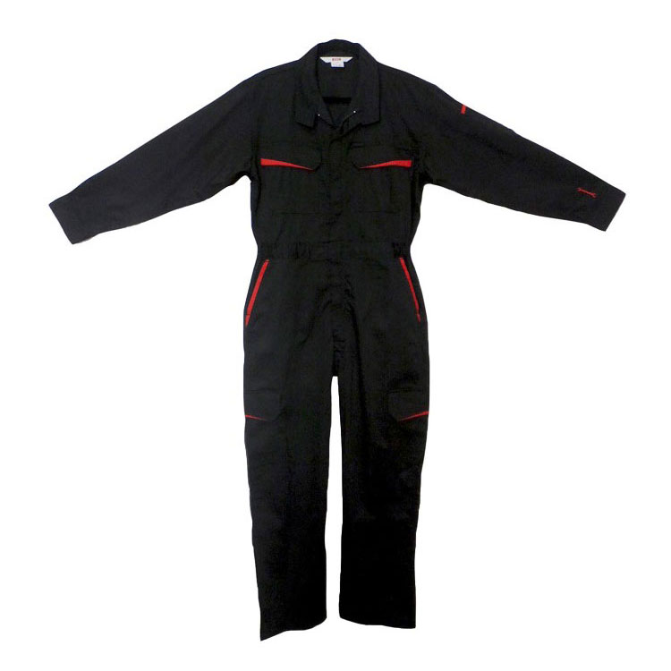 KTC 京都機械工具 KTCつなぎ服 Lサイズ ブラック YG-257LBK(代引不可)【送料無料】