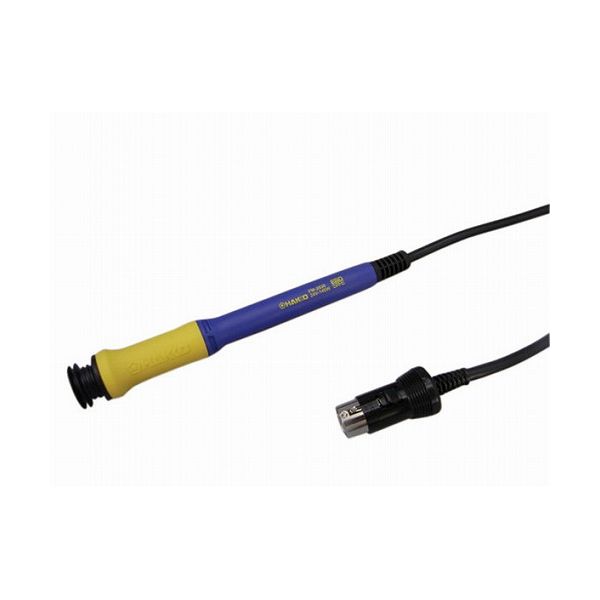 【商品詳細】●消費電力(W)：140(24V)●こて先アース間抵抗：＜2Ω●リーク電圧：＜2mV●ヒーター：コンポジットヒーター ●コード長さ(m)：1.3●全長(mm)：224 (こて先2.4D型をつけた場合)●重量(g)：41(こて先2.4D型をつけた場合)●オプション：FM206-01※HAKKO FM-206の温調器のみは、販売していません。●適用製品：FM-2030/FM-206●140Wのハイパワー高熱容量はんだこて。●こて先・ヒーター一体型のコンポジットタイプ採用で多量の熱が必要な電源基板・ヒートシンク・シールドケース・同軸ケーブルなどの大型部品から微細・微小部品を搭載した多層基板のはんだ付けが可能。●電源基板・ヒートシンク・シールドケース・同軸ケーブルなどのはんだ付けに最適。●微細・微小部品を搭載した多層基板のはんだ付けにも対応可能。●16種類のこて先がラインナップ(T22シリーズ)微小部品から大型部品まで対応。●はんだ付け作業もハイパワーで作業時間の短縮を実現。●セット品：コネクター組品、取扱説明書（挿絵なし）※こて先は付属していません。別途、ご購入ください。（こて先T22 シリーズ）※こて単体ではご使用になれません。※全長と重量はコードを除きます。【代引きについて】こちらの商品は、代引きでの出荷は受け付けておりません。【送料について】北海道、沖縄、離島は送料を頂きます。