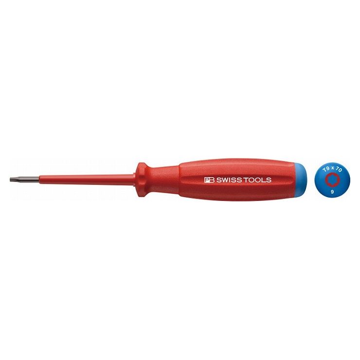 PB SWISS TOOLS 58400-9-70 スイスGRIP・ヘクスローブドライバー絶縁(代引不可)
