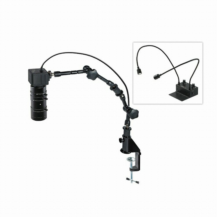 HOZAN ホーザン マイクロスコープ 倍率:0.9~100X 作動距離:350mm~150mm L-KIT652(代引不可)【送料無料】