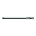 WERA ベラ プラスネジ用 ドライバービット 差込6.35mm 刃先サイズ+2 全長89mm 059775(代引不可)
