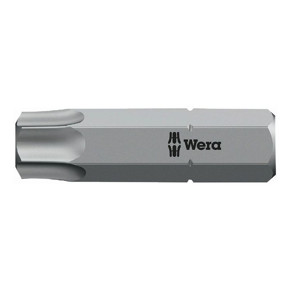 WERA ベラ Bore Torx いじり止めトルクスネジ用 ドライバービット 差込6.35mm 刃先サイズTX40 全長25mm 066530(代引不可)