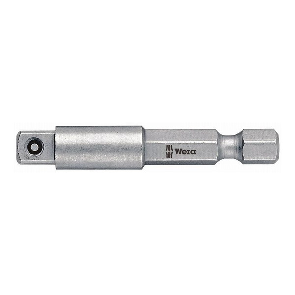 WERA ベラ 3/8DRx1/4HEX 全長50mmソケットアダプター 050215(代引不可)