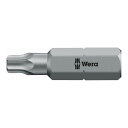WERA ベラ TORSION トルクスネジ用 ドライバービット トーションビット設計 刃先サイズ6.35mm 刃先サイズTX50 全長35mm 066330(...