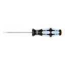 WERA ベラ ステンレス製 マイナスドライバー 刃先サイズ3 軸長80mm 032001(代引不可)