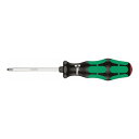 WERA ベラ プラスドライバー 刃先サイズNO.1 軸長80mm ボルスター付 クラフトフォームハンドル 008751(代引不可)