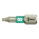 WERA ベラ トルクスネジ用 ステンレス製ドライバービット 差込6.35mm 刃先サイズTX8 全長25mm 071030(代引不可)(4)