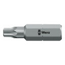 WERA ベラ トルクスプラスネジ用 ドライバービット 差込6.35mm 刃先サイズ2IP 全長25mm 135121(代引不可)