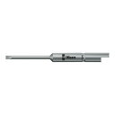 WERA ベラ マイナスネジ用 ドライバービット シャンク径4mm半月ハーフムーン 刃先サイズ-1.5 全長44mm 135265(代引不可)
