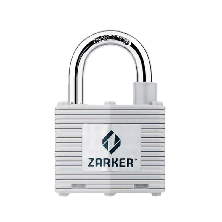 ZARKER ザーカー セキュリティ性が高い 鉄板積層構造南京錠 N-38(代引不可)