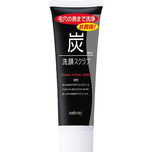 マンダム 炭洗顔スクラブ 100g