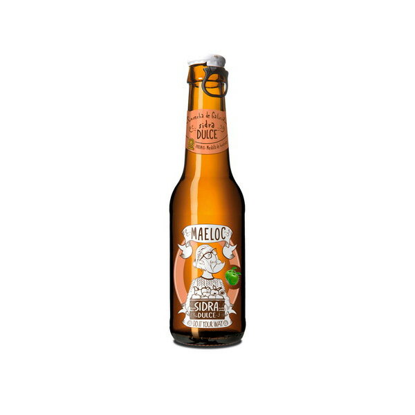 マエロック オーガニック・シードル 330ml(Maeloc Organic Cider) サイダー 果実酒 スペイン 【1ケース販売:24本入り】【送料無料】