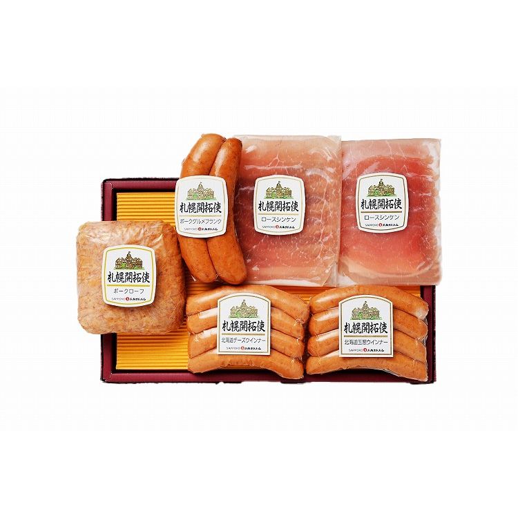 北海道 「札幌バルナバフーズ」 札幌開拓使 バラエティギフト 志 お年賀 冬ギフト 寒中 見舞い 年始 年賀 お取り寄せグルメ プレゼント 熨斗 のし 贈り物 お祝い 御見舞 食品(代引不可)【送料無料】