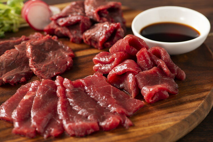 敬老の日 熊本 フジチク ふじ馬さし赤身食べ比べ ギフト 産直 ご当地グルメ 熨斗 ...