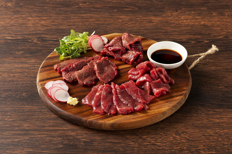 敬老の日 熊本 フジチク ふじ馬さし赤身食べ比べ ギフト 産直 ご当地グルメ 熨斗 ...