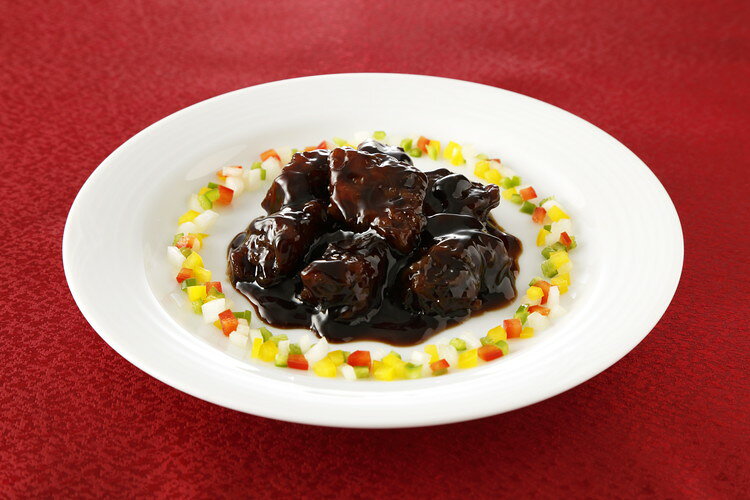 菰田欣也 監修 黒醋酢豚 4食セット ギフト 産直 ご当地グルメ 熨斗 贈り物 のし対...
