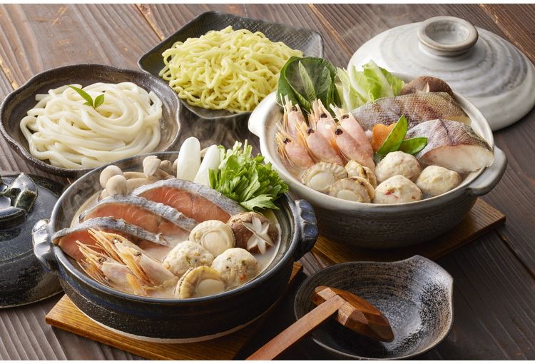 父の日 お中元 石狩鍋&海鮮ちゃんこ鍋 食べ比べセット 鍋セット ギフト 産直 ご当...