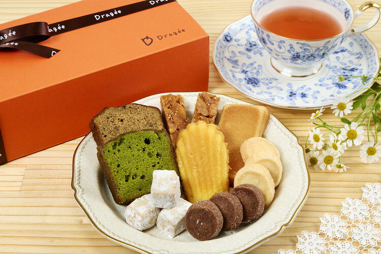 Dragee 焼菓子ギフトセット 中 御中元 お中元 熨斗 のし プレゼント 洋菓子 手土産 個包装 詰め合わせ 贈り物 お菓子詰め合わせ スイーツギフト 洋菓子セット プチギフト 常温保存(代引不可)【送料無料】 rcmdse-17441505 リコメン堂生活館 サンプル画像2