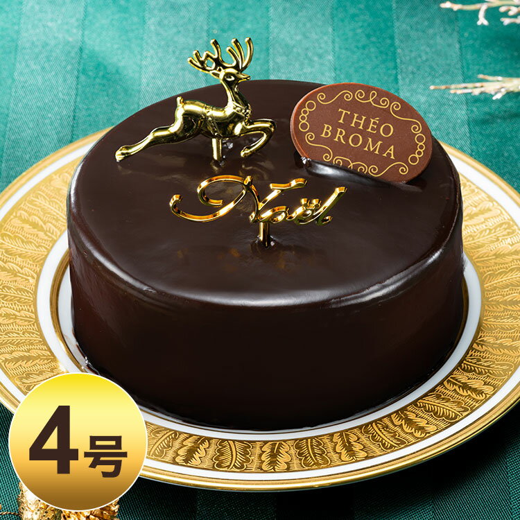 テオブロマ ショコラジャンドゥーヤ クリスマスケーキ クリスマス ケーキ ショコラケーキ ショコラ スイーツ ショコラムース 冷凍 予約 2025 予約販売 先行販売(代引不可)【送料無料】