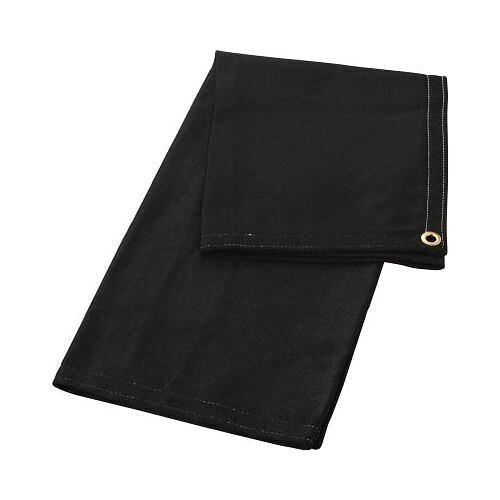 【メーカー型番】TSP-4P【JANコード】4989999214024【ブランド】TRUSCO 　【特徴】●シリコーンコーティングしていないので、極めて柔軟で凹凸によくなじみます。●朱子織のため引張強度に優れています。●火花・ノロを付着しやすいタイプです。【用途】●溶接火花受けシート、防炎カバー、防炎カーテン、養生シートとして。【仕様】●種別:4号●ハトメ数:16●ハトメピッチ(mm)A:470●ハトメピッチ(mm)B:470●幅(mm):1920●長さ(mm):1920●質量(kg):2.52●JIS A 1323 A種合格 第03A0140号●（財）日本防炎協会防炎性能試験適合 試験番号CO030041●厚み:約1.3mm【材質／仕上】●耐炎繊維織物●シリコン加工なし（生機）【セット内容／付属品】【注意】【原産国】日本【代引きについて】こちらの商品は、代引きでの出荷は受け付けておりません。【送料について】北海道、沖縄、離島は送料を頂きます。【商品配送時の注意点】こちらの商品は配送日時の指定ができません。あらかじめご了承下さい。