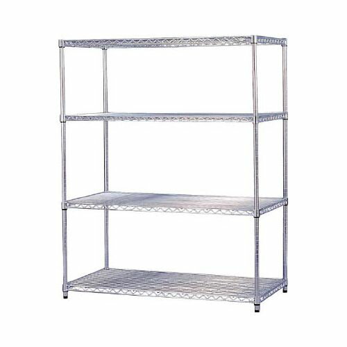 IRIS メタルラック(ポール径25) 1200×610×1510 MR1215DJ(代引き不可)【送料無料】