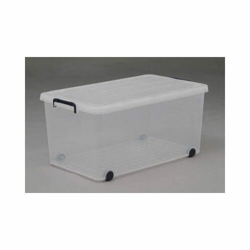 IRIS タフキャリー TFC-390 ネイビー/クリア TFC390(代引き不可)