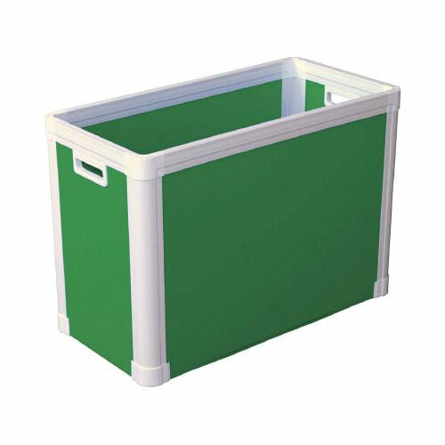 KUNIMORI プラダン ブロックコンテナ(TPタイプ)TP365 ライトグリ 77101TP365LG(代引き不可)【送料無料】