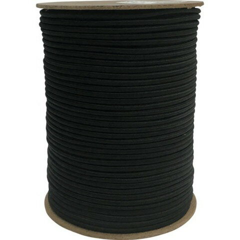 ユタカメイク ゴム タイトゴムロープボビン巻 4.5φ×100m ブラック RT19(代引不可)【送料無料】(3.0)