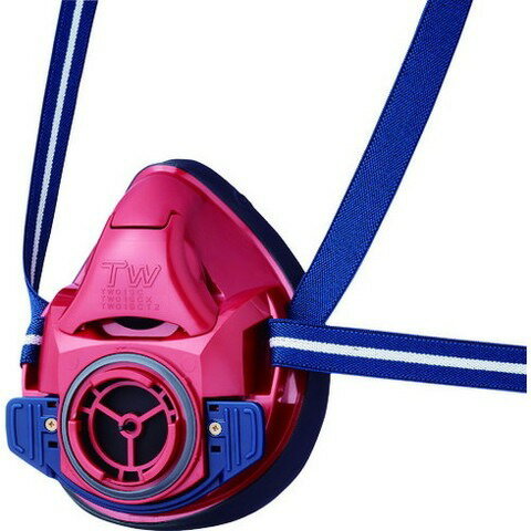 シゲマツ 防ジン・防毒マスク TW01SC レッド L TW01SCRDL(代引不可)