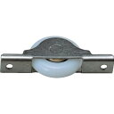ヨコヅナ ステンレス枠U戸車ベアリング入ジュラコン(R)車 33mm U ヨコヅナ FES0338 金物 建築資材 建築金物 戸車(代引不可)