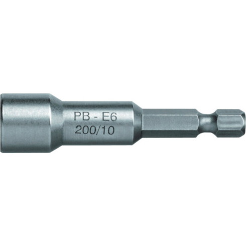 PBスイスツールズ E6-200-8M ソケットビット(マグネット付) PBスイスツールズ E62008M 手作業工具 ソケットレンチ ソケットビット(代引不可)