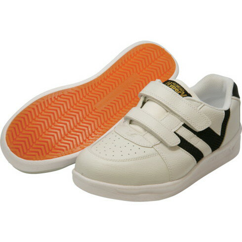 日進 スパイダーマックス#6000 22.5cm 日進 V6000W22.5 保護具 安全靴 作業靴 プロテクティブスニーカー(代引不可)【送料無料】