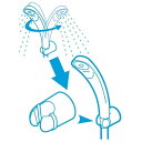 SANEI シャワーヘッド固定リング SANEI PP32S 工事 照明用品 管工機材 シャワー用品(代引不可)