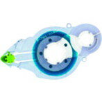 【商品スペック】特長●スパッとのりキレ良好、スピンエコのハニカムドットテープタイプでスピンエコのテープも使えます。用途仕様●本体色：ブルー●テープ幅(mm)：8.4●テープ長さ(m)：16仕様2●詰め替えタイプ●アシッドフリー●ドット強粘着...