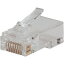 KLEIN Pass-Thruモジュラープラグ RJ45 CAT6(50個入リ) KLEIN VDV826703A 電子機器 電設配線部品 モジュラージャック(代引不可)【送料無料】