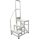 TRUSCO 片側手スリ(左右共通) WTDB3-6875,WTDBC3-6875用 TRUSCO WTDB3KT75 工事 照明用品 はしご 脚立 作業台(代...