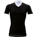 リベルタ デオドライズテック 半袖Vネック BLK (M) リベルタ DT25153161 環境改善用品 暑さ対策用品 冷感着(代引不可)【送料無料】(4)