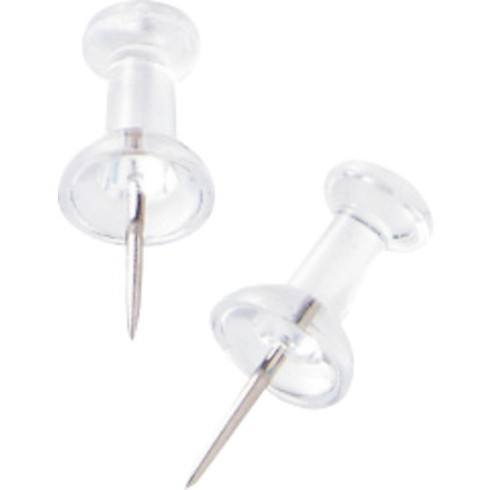 ミツヤ カラーピンボンゴ 透明 15本【単位:箱】 ミツヤ PB1500T オフィス 住設用品 オフィス備品 フック 画びょう ホルダー式クリップ(代引不可)