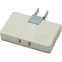 YAZAWA 耐トラ付コーナータップ3個口白 YAZAWA Y02C300WH オフィス 住設用品 OA用品 OAタップ(代引不可)