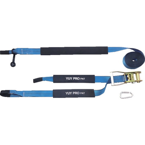 YUYPRO ラッシング武蔵 I型ベルト5m YUYPRO YLL011 荷役用品 吊りクランプ スリング 荷締機 荷締機(代引不可)【送料無料】