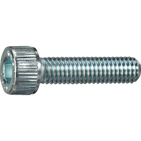 TRUSCO 六角穴付ボルト ユニクロ 全ネジ M5×15 10本入 少量パック /キャップボルト...