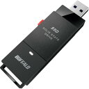 バッファロー PC対応 USB3.2(Gen2) TV録画 スティック型SSD 1TB ブラック Type-C付属 バッファロー SSDSCT1.0U3BA オ...